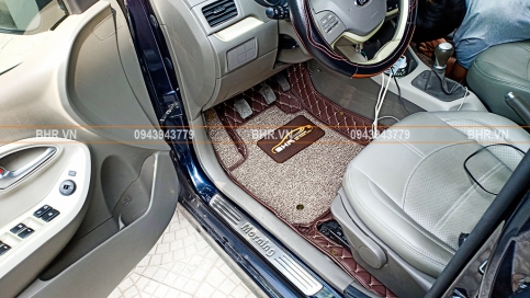 Thảm lót sàn ô tô 5D 6D Kia Morning giá gốc tận xưởng, bảo hành trọn đời